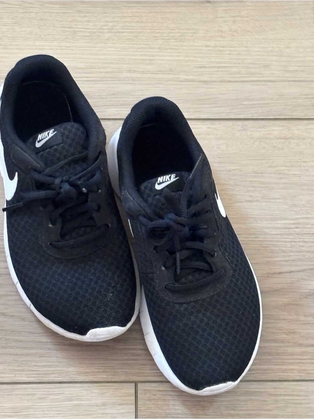 Nike Kids Black and White Sneakers